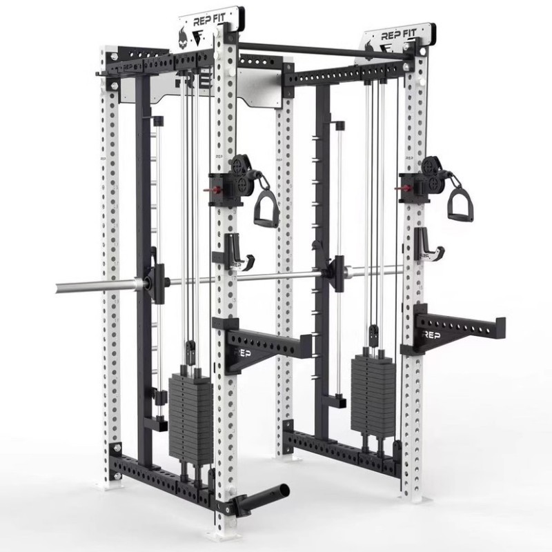 REP深蹲架卧推架小飞鸟龙门架家用健身器材商用史密斯综合训练架