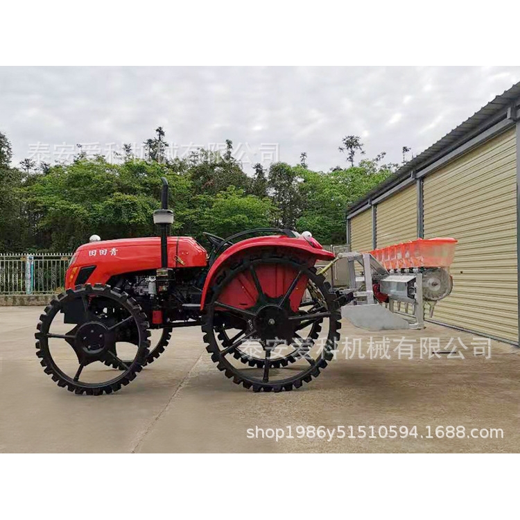 水稻点播机水稻直播机 旱田水田两用播种机水田谷物种子播种机