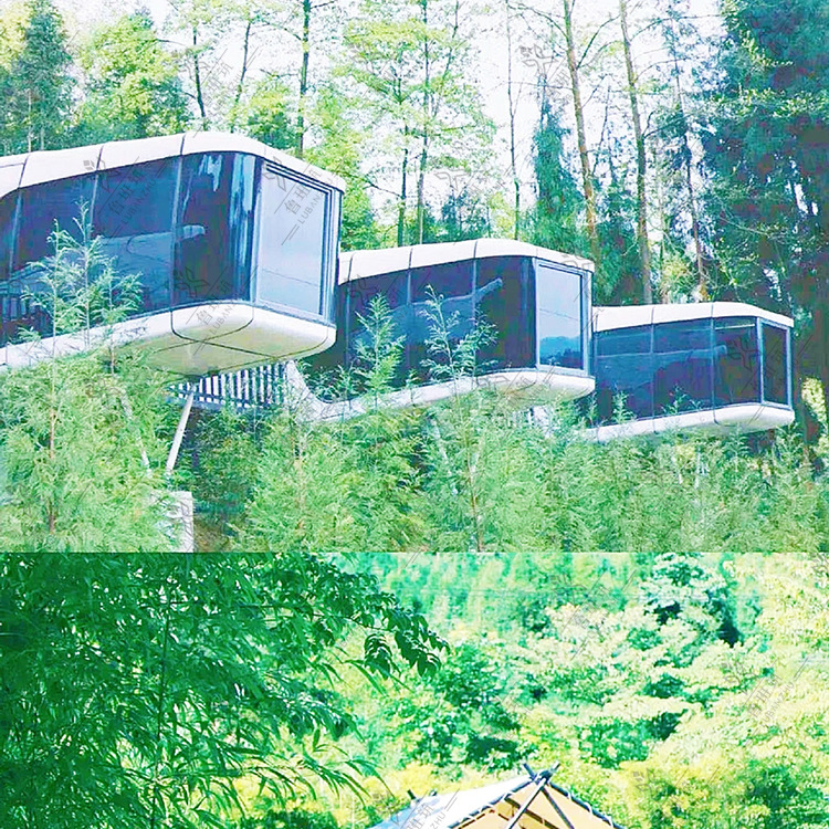 商区规划办公模块房屋网红打卡多功能移动式办公室智能化居住体验