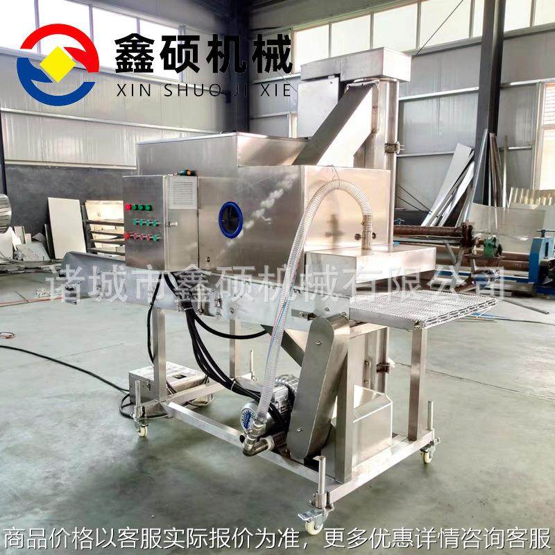 藕盒上浆裹糠机 炸猪排鸡排鱼排上糠设备 全自动盐酥鸡裹糠设备,厨房/烹饪用具,面条机/压面机,淘宝优惠券,粉丝福利购,淘宝优惠卷