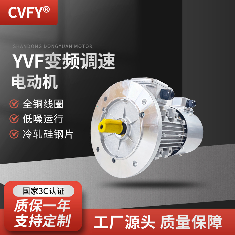 YVP/YVF3-100L1/L2-8极变频调速电机 0.75/1.1KW三相异步电动机