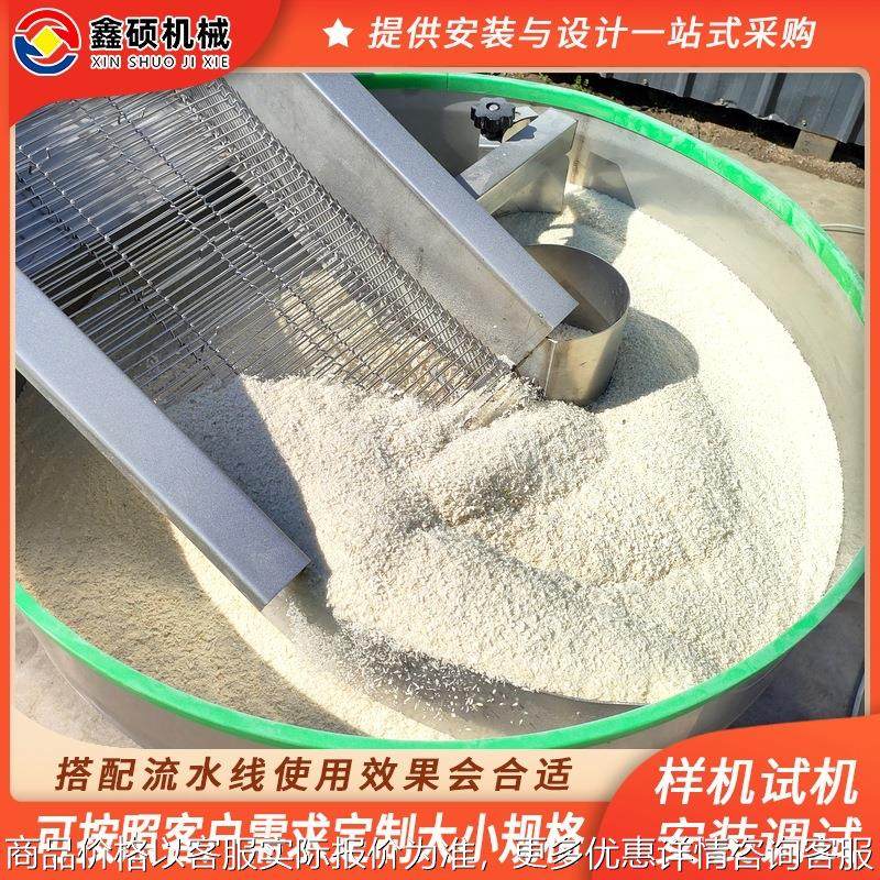 全自动鱿米花裹粉上粉流水线 鳕鱼块圆盘裹粉机 鱼米花上粉裹糠机,厨房/烹饪用具,面条机/压面机,淘宝优惠券,粉丝福利购,淘宝优惠卷