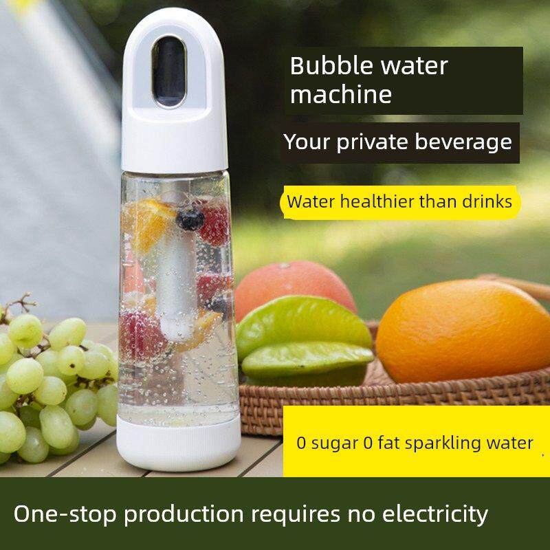 优加逊气泡水机家用小型商用苏打水老树苏打碳酸饮料泡沫机500ml