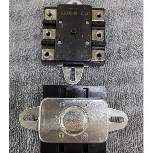 温控器KSD309 105℃ 110℃即热式热水器温度开关400V35A/63A140度