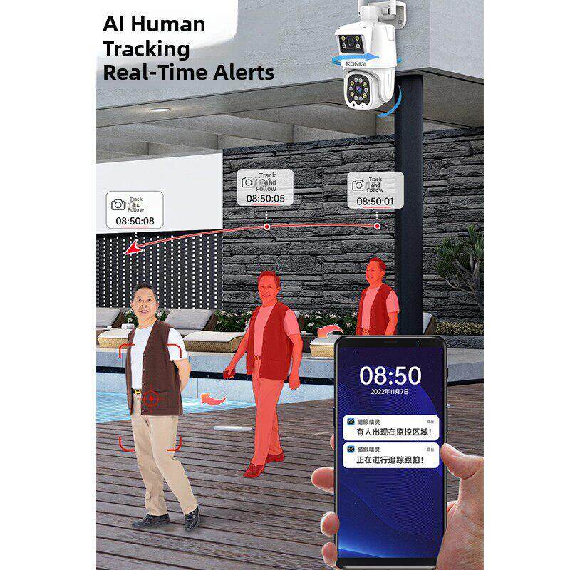 智能摄像头家用远程手机室外监控器360度全景高清摄像头4G太阳能