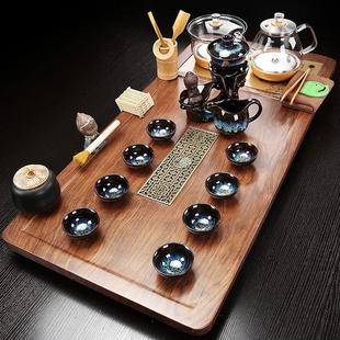 整套大茶台茶海 家用茶盘全自动底部上水烧水一体轻奢客厅茶具套装