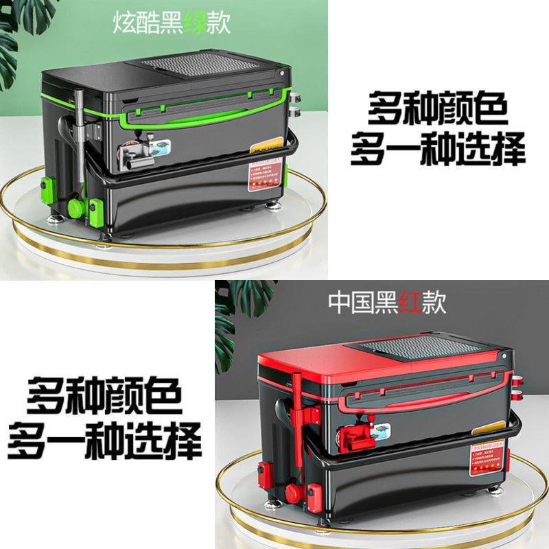 钓鱼箱子套钓箱新款轻套装可坐四脚升降钓鱼箱渔具用品台垂钓