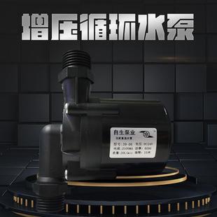 小型循环加增压静音抽水泵 12V24V无刷直流泵冷热水耐高温大功率
