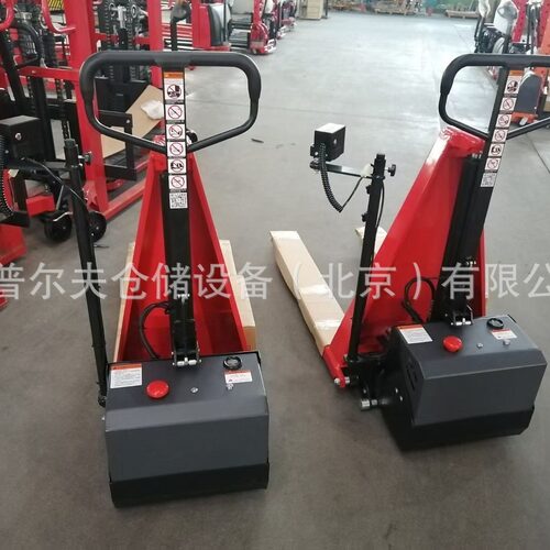手动电动高起升高升程高提升搬运车红外感应自动升降免弯腰堆高车