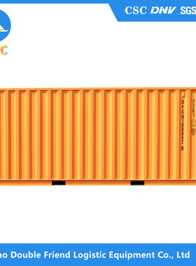 20尺黄色标准箱 海运工业货运商业集装箱 全新二十尺高柜集装箱
