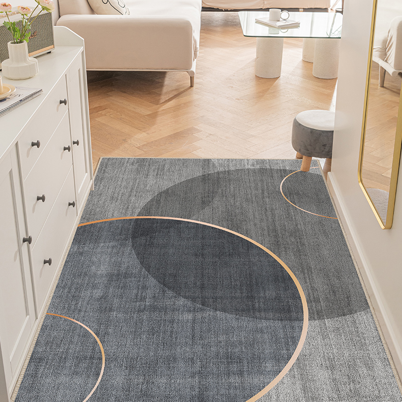 进门地垫入户门垫高级轻奢玄关地毯防F滑门外脚垫子家用耐脏可裁