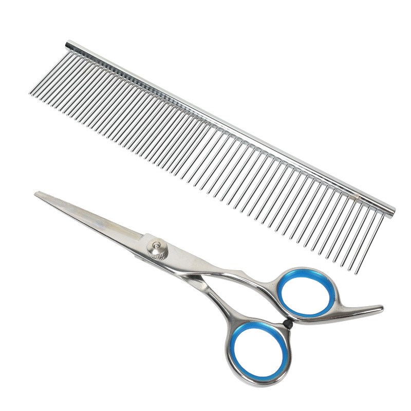 宠物清洁套装定制工厂毛发剪排梳指甲剪锉刀组合套装狗狗清洁