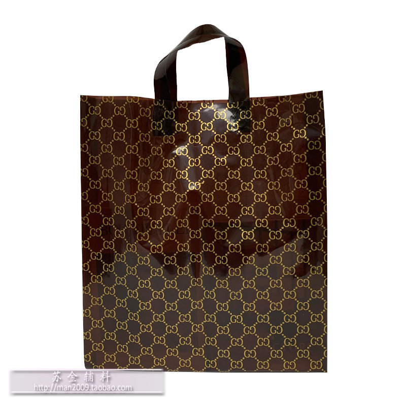 加厚咖啡色印金服装塑料袋手提方便袋定制logo礼品包装袋pe购物袋,包装,礼品袋/塑料袋,淘宝优惠券,粉丝福利购,淘宝优惠卷