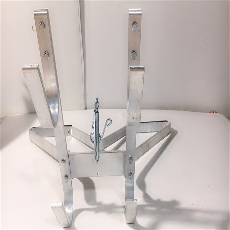 厂家墙角梯子支架配件电线杆梯子型铝支架 五金T型