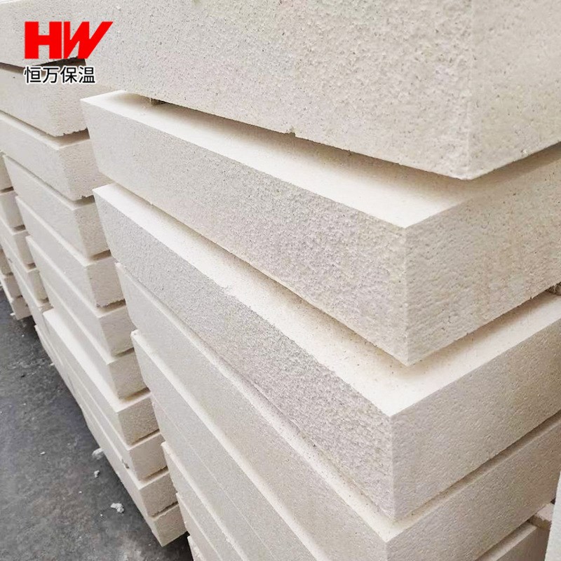 定制建筑外墙热固复合聚苯板冷藏库屋顶50mm吸音高密度硅质聚苯板