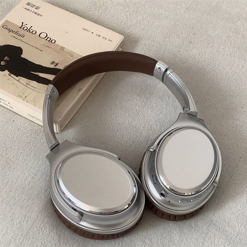 花佰惠耳机头戴式降噪无线蓝牙美式复古轻便银色耳麦穿搭装饰道具,影音电器,普通头戴耳机,淘宝优惠券,粉丝福利购,淘宝优惠卷