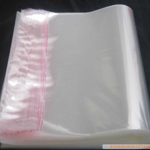 大尺寸50*80CM等透明OPP包装袋塑料服装袋自粘袋封口袋100个每包