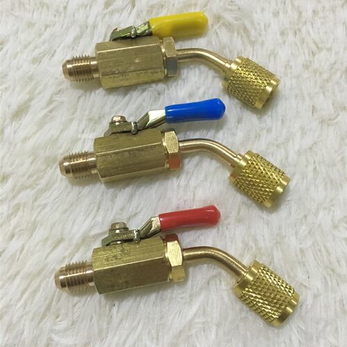 R12 R134a R410A 汽车制冷空调球阀加氟阀加液阀制冷开关阀门