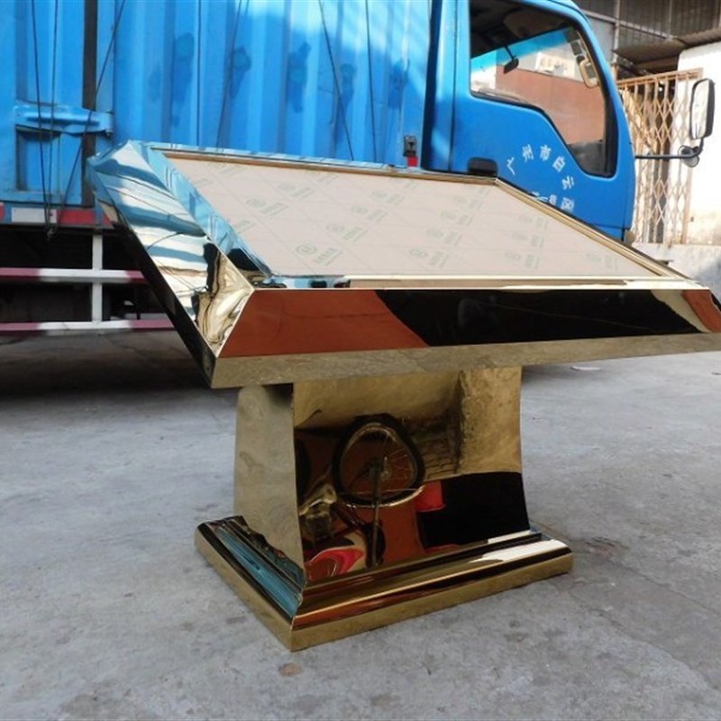 不锈钢卧式灯箱大堂落地导引牌 楼层平面展示台方向台指示导向台