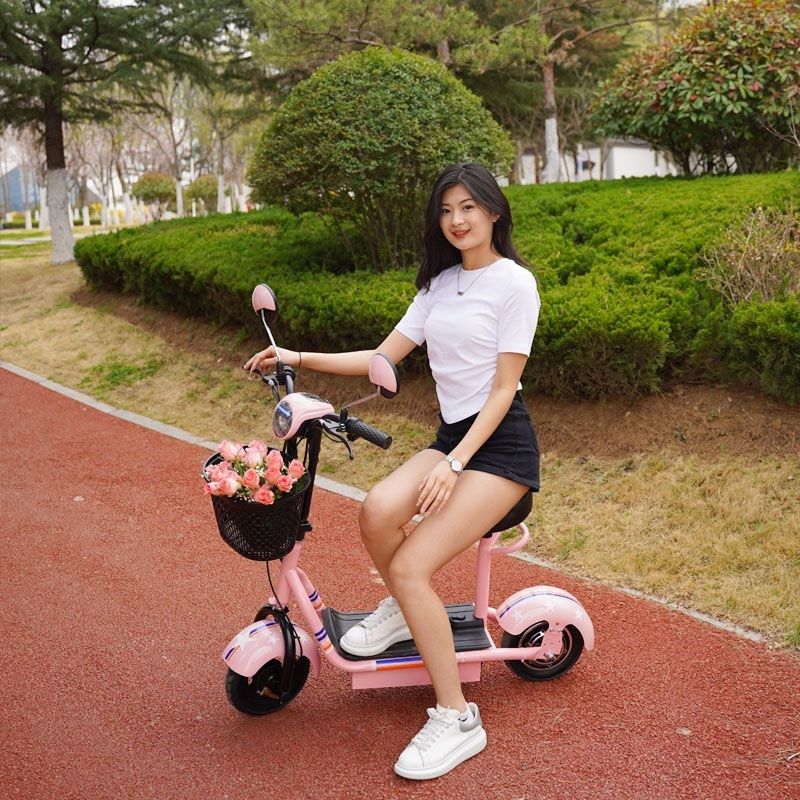 轻便小型便携式电动滑板车亲子可折叠电瓶车女士学生代步电单车