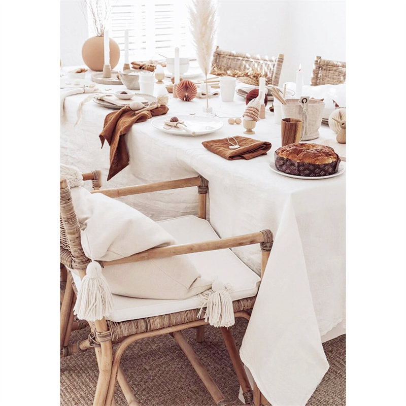 纯色亚麻餐桌布简约日式高级感长方形茶几桌布会议室台布定制尺寸,居家布艺,桌布,淘宝优惠券,粉丝福利购,淘宝优惠卷