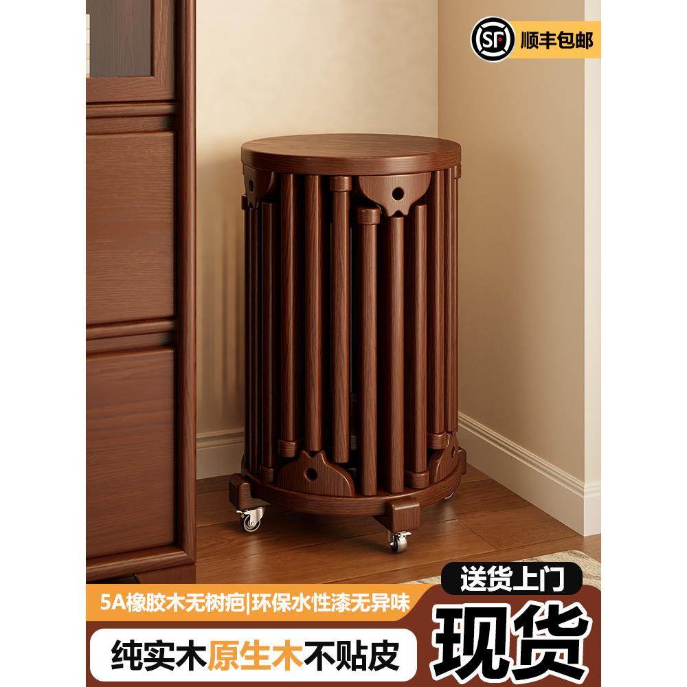 实木圆凳2025叠叠六合一可堆叠组合家庭客厅备用餐厅堆叠收纳椅,住宅家具,组合凳,淘宝优惠券,粉丝福利购,淘宝优惠卷