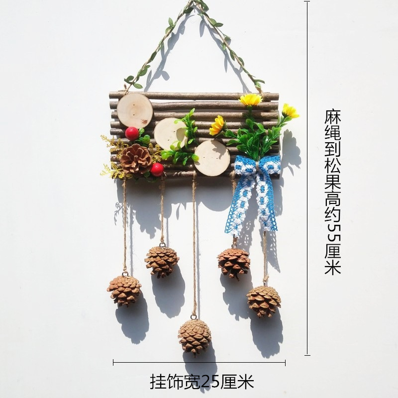 创意墙面挂饰DIY 幼儿园区角环境挂饰 手工干燥树枝壁饰墙面壁挂