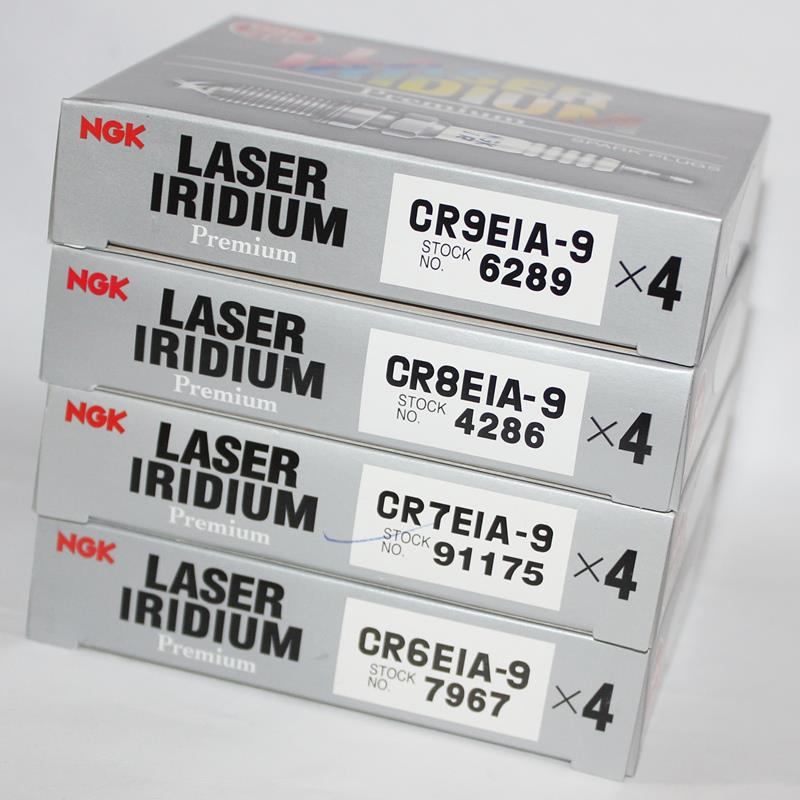 竞技NGK铱金火花塞CR9EIA-9 6289适用黄龙600山叶R1 R6FZ6N异兽