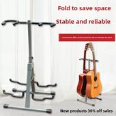 多柄吉他站立地板站立家庭安置尤克里里垂直站立折叠安置琵琶站立