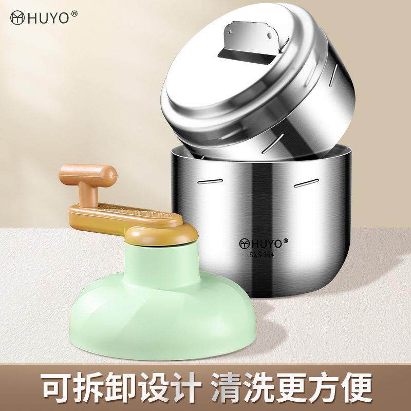 刨冰机304不锈钢绵绵冰机家用小型冰块碎冰机手摇制冰沙雹冰机器