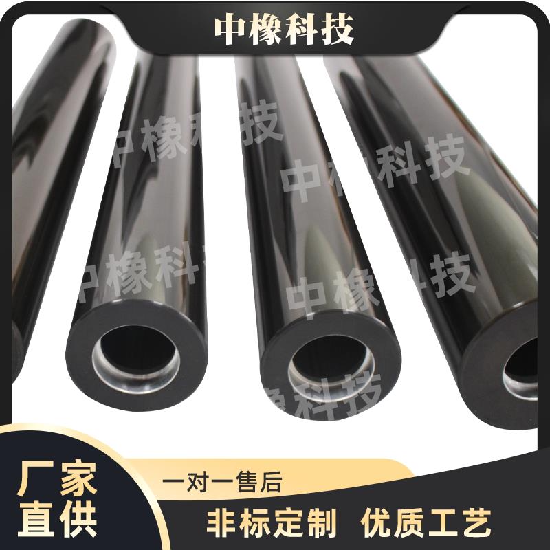 铝导辊茶色硬质氧化空心轴 涂布辊进口高精度铝滚筒 涂布辊铁氟龙