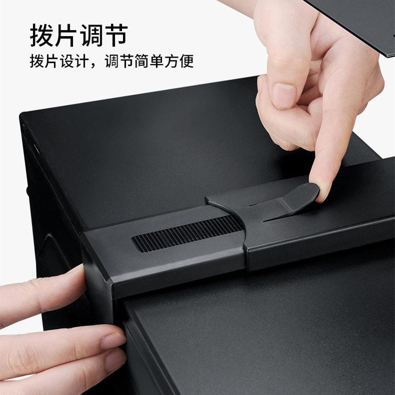 悬挂式主机放置架台式电脑悬空支架吊架托盘主机箱抬高架悬挂托架