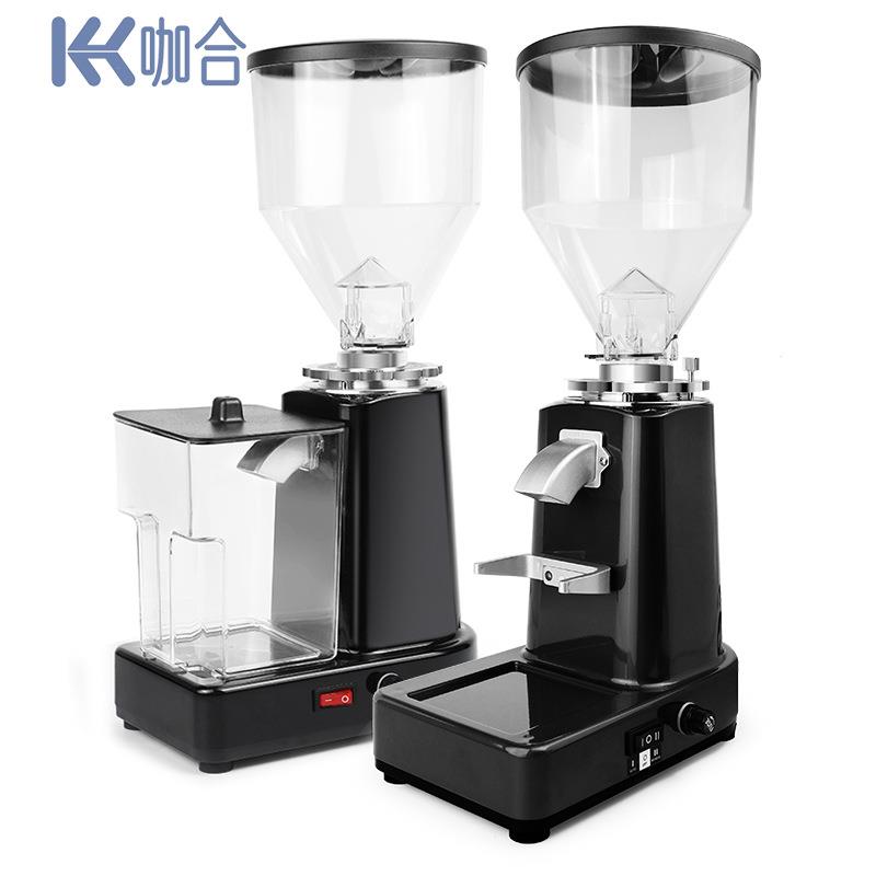 商用磨豆机019/018跨境优选60MM刀盘小型点动意式电动咖啡研磨机