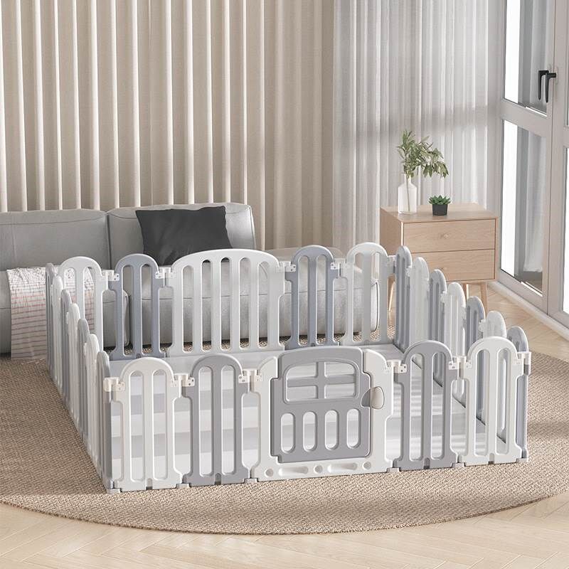 儿童游戏围栏爬爬垫防护栅栏婴儿儿童地上宝宝爬行垫室内家用