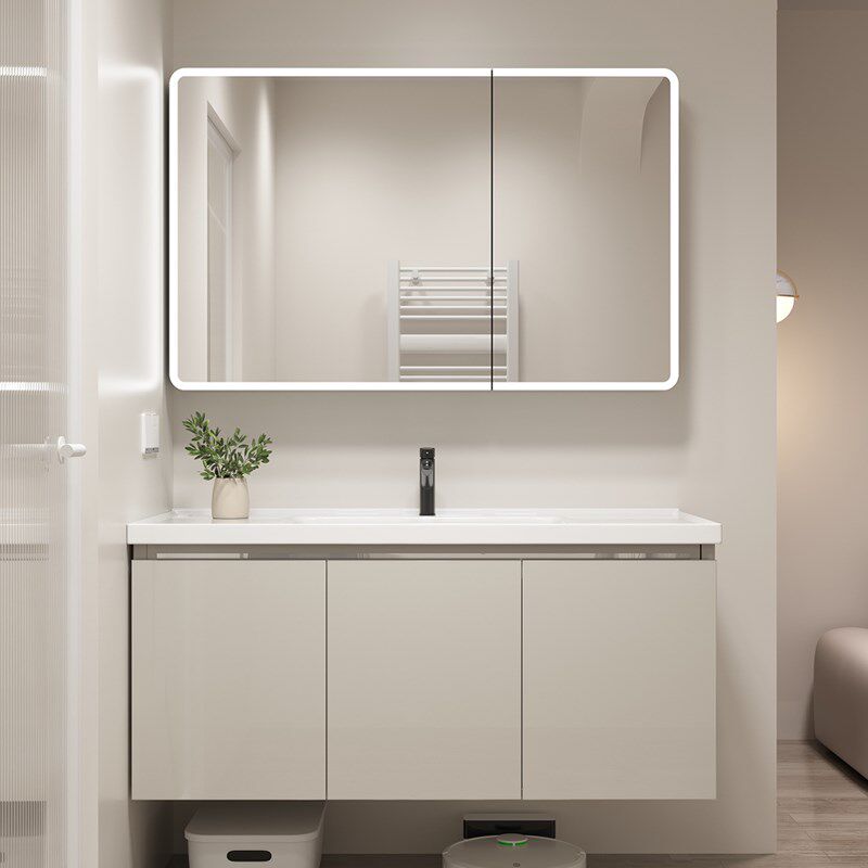 卫生间浴室柜组合推拉隐藏洗脸盆柜陶瓷一体盆洗脸盆洗手盆洗漱台,家装主材,浴室柜组合,淘宝优惠券,粉丝福利购,淘宝优惠卷