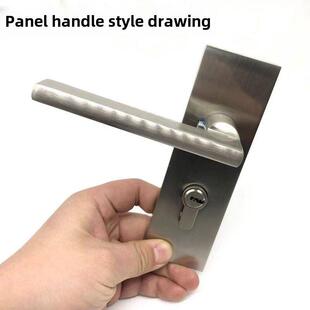 孔距130mm房门锁适应名门净化车间门锁彩钢板门锁老式静音执手锁