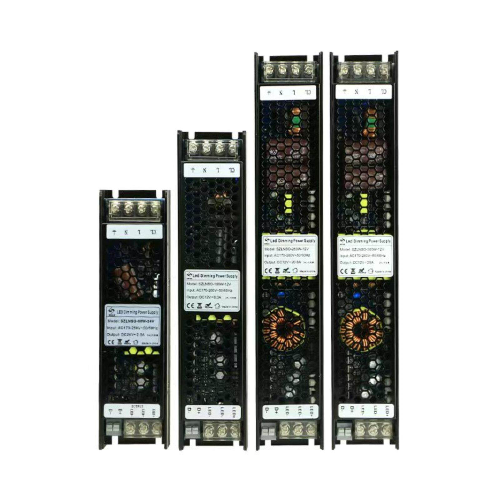 大亮度调光电源Led灯条灯箱大亮度调光和彩色驱动12V/24V可调变压