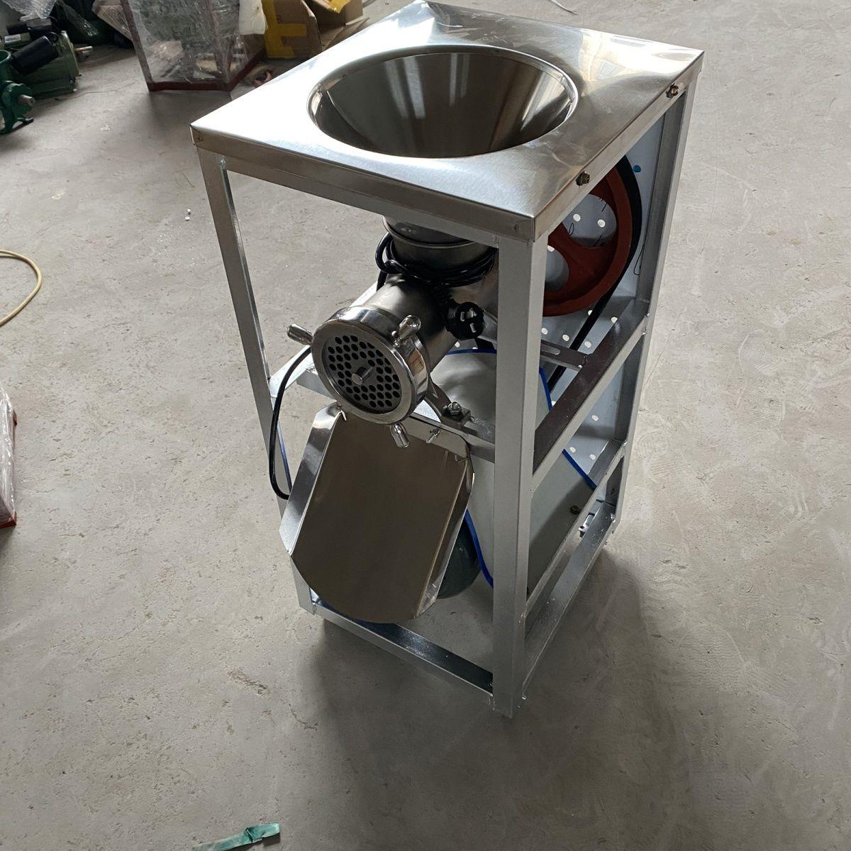 32型不锈钢绞肉机 绞鸡骨架 绞辣椒机糍粑机 商用电动绞肉机碎肉