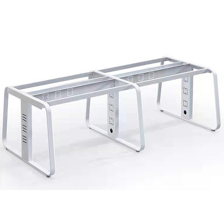 工位办公桌脚架办公室职员办公桌铁腿员工屏风卡座四人位桌腿支架