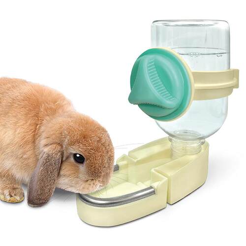 JP342祖莉舔舔乐 荷兰猪豚鼠龙猫自动饮水器 兔子水壶可固定300ML