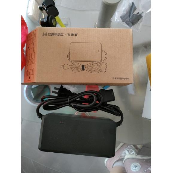 哈啰棒途电动车宝德能（驰）48伏锂电池充电器充电器全新正品
