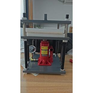 定制压力机四柱打饼机实验室测量压力数显液压机器手动千斤顶校直