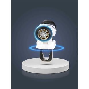 直轨 特厚静音铝合金窗帘轨道滑轨导轨滑轮罗马杆滑道单双轨侧顶装