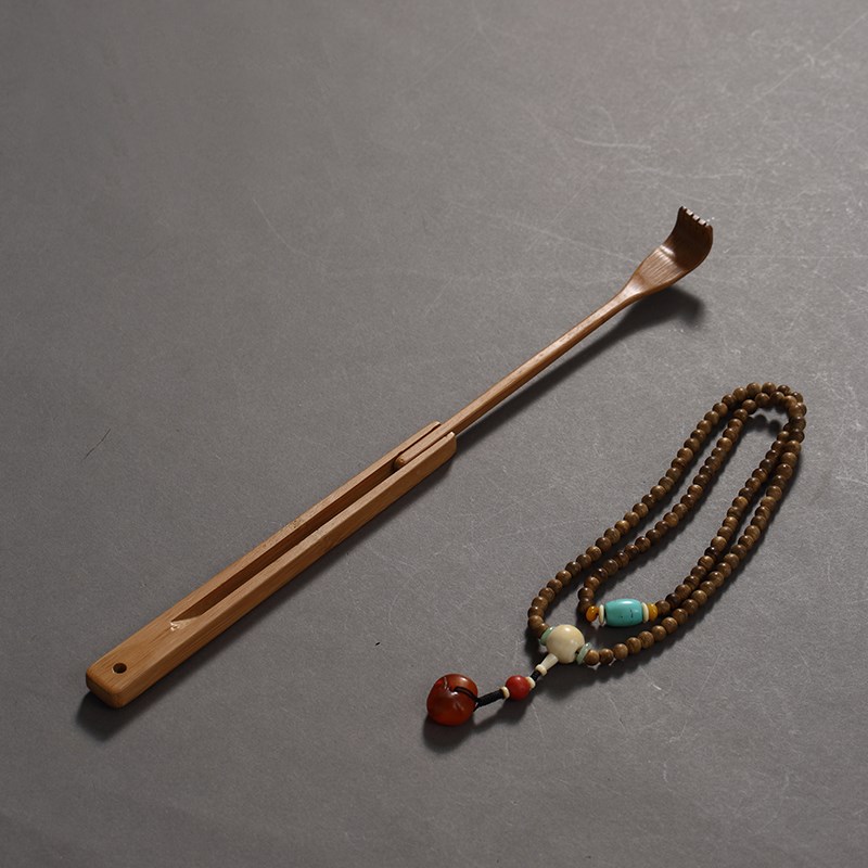 创意手工竹制痒痒挠折叠款抓痒神器背部不求人挠痒扒老年人抓背器