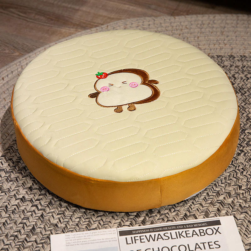 乳胶蒲团a坐垫加厚屁股软垫子榻榻米飘窗阳台地板坐墩儿童家用座