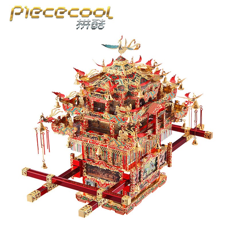 拼酷3D立体手工拼装模型创意金属拼图玩具摆件创意成人高难度礼物