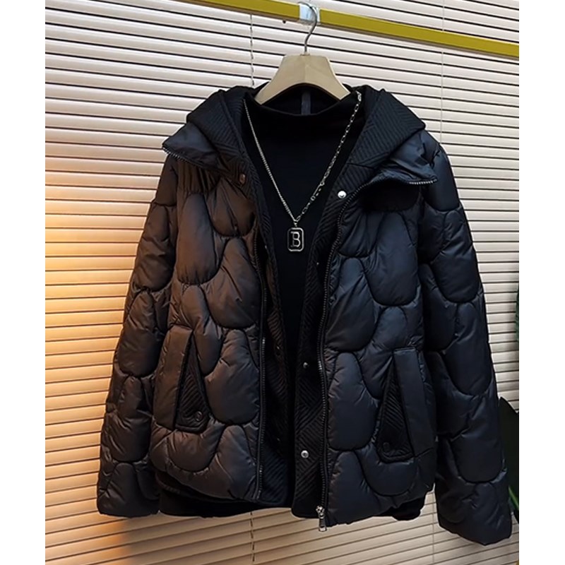 2024秋冬大码女装棉服新款短款小个子宽松M羽绒棉加厚冬季外套显