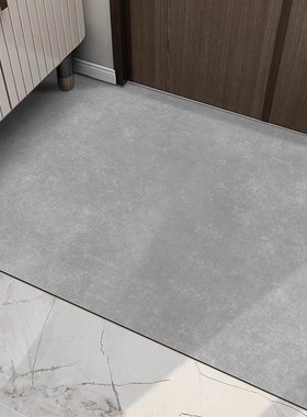 纯色入户PVCg门垫轻奢简约可擦洗进门地垫家用防滑玄关脚垫 可裁