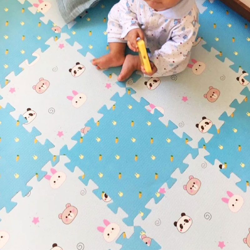 泡沫地板垫拼接海绵铺地垫子地垫家用卧室拼图卡通可爱爬行垫儿童
