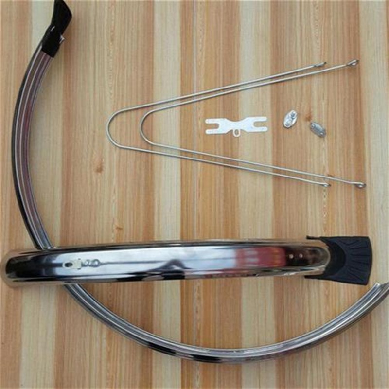 全包式山地车挡泥板自行车泥瓦26寸加长不锈钢挡雨板挡泥板配件